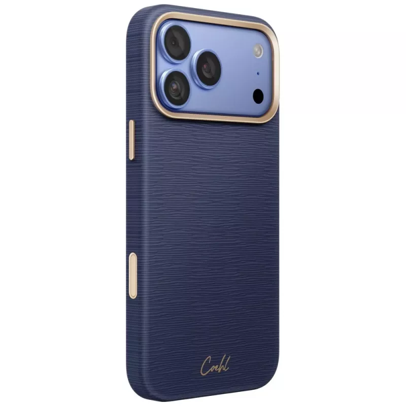UNIQ Coehl Mirelle puzdro pre iPhone 18 Pro Max / 17 Pro Max magnetické nabíjanie modré