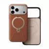 TORRAS Ostand Q3 VegSkin puzdro pre iPhone 18 Pro Max / 17 Pro Max, kompatibilné s MagSafe, hnedá