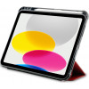 OtterBox React Series ultra tenké flip puzdro pre Apple iPad 10,9 palcov (10. generácia) – čierna/červená