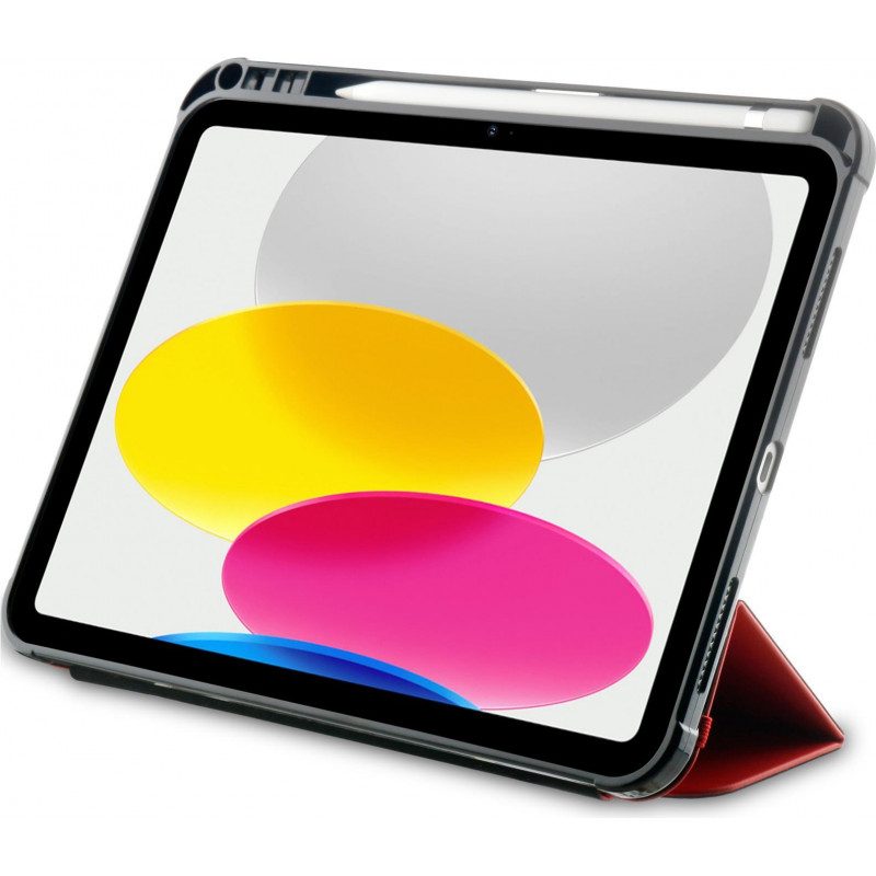 OtterBox React Series ultra tenké flip puzdro pre Apple iPad 10,9 palcov (10. generácia) – čierna/červená