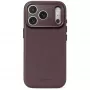 Decoded Leather Backcover – kožené puzdro pre iPhone 18 Pro / 17 Pro, kompatibilné s MagSafe (chocolat brown)