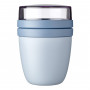 Mepal Ellipse dóza na skladovanie 0,5 + 0,2 l, Nordic Blue