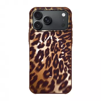 Laut Huex Wave puzdro pre iPhone 18 Pro / 17 Pro, MagSafe, Mocha Leopard