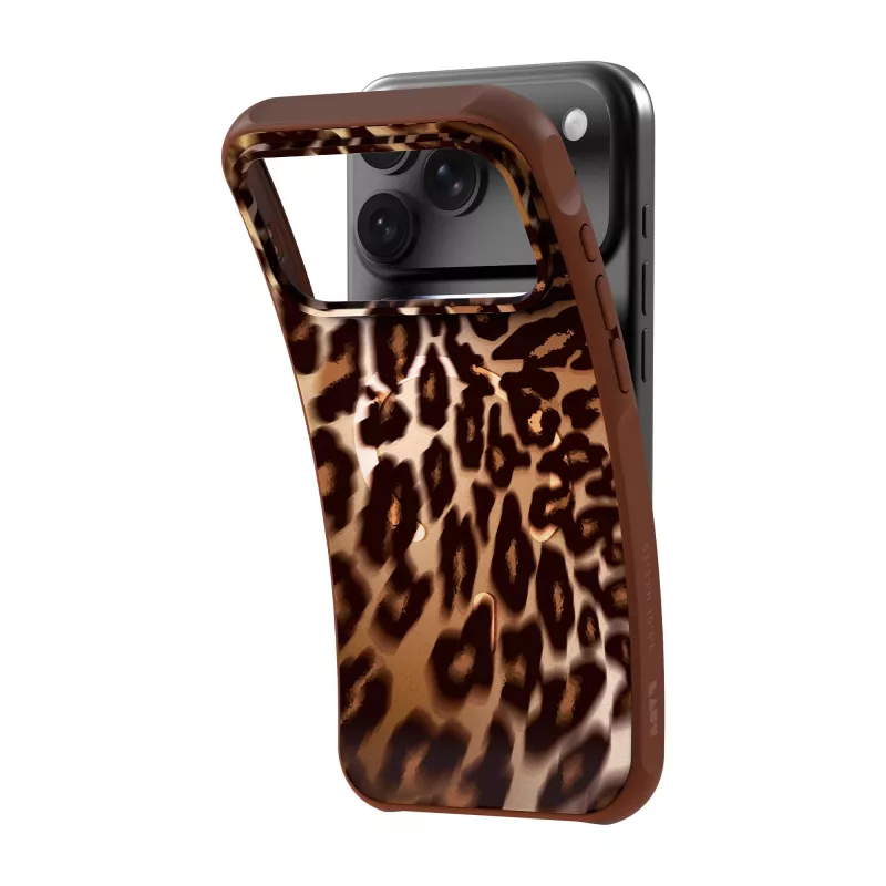 Laut Huex Wave puzdro pre iPhone 18 Pro Max / 17 Pro Max, MagSafe, Mocha Leopard