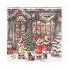 PAPSTAR „It looks like Christmas“ vianočné obrúsky 330 x 330 mm, potlačené, 1/4 sklad, 3-vrstvové
