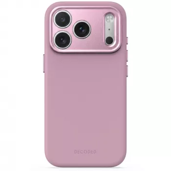 Decoded AntiMicrobial silikónové zadné puzdro pre iPhone 18 Pro Max / 17 Pro Max, MagSafe, Rose Quartz