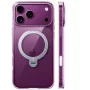 TORRAS Ostand Q3 Spin – puzdro pre iPhone 18 Pro / 17 Pro, kompatibilné s MagSafe (transparentná)