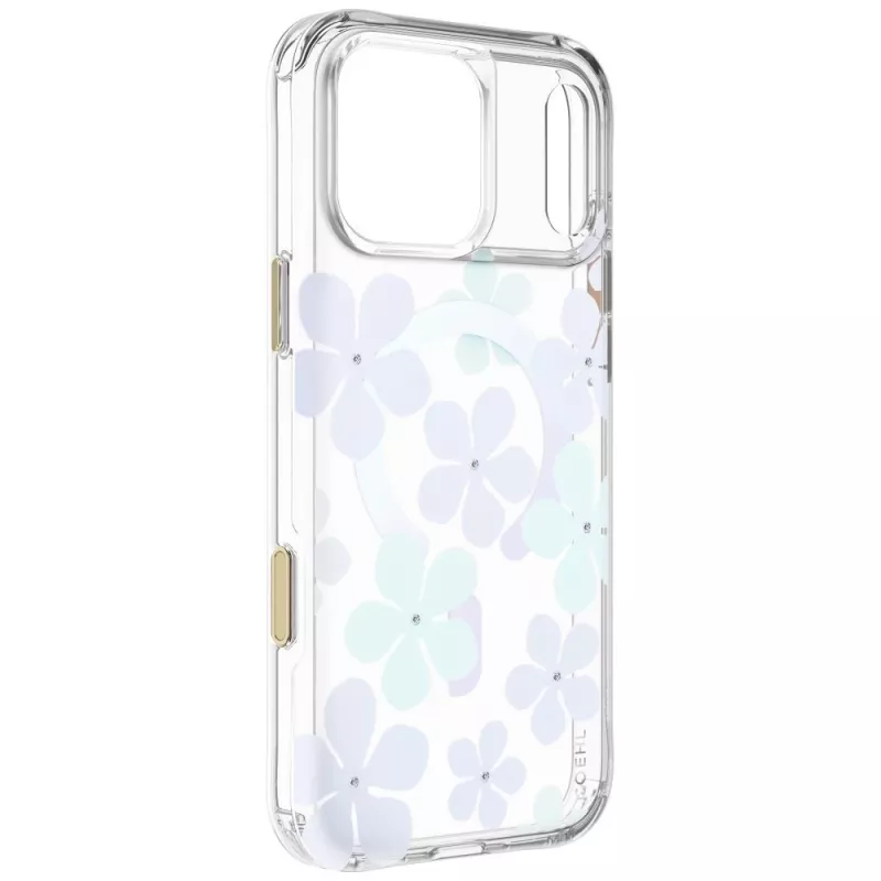 UNIQ Coehl Mila puzdro pre iPhone 18 Pro Max / 17 Pro Max, magnetické nabíjanie, modrá