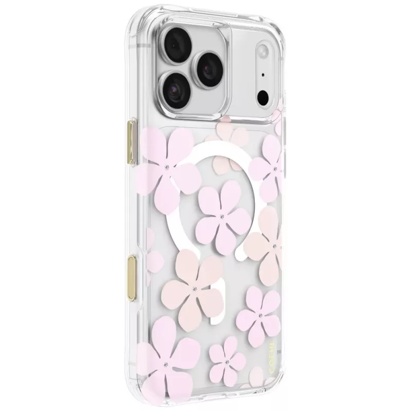 UNIQ Coehl Mila puzdro pre iPhone 18 Pro Max / 17 Pro Max, magnetické nabíjanie, ružová
