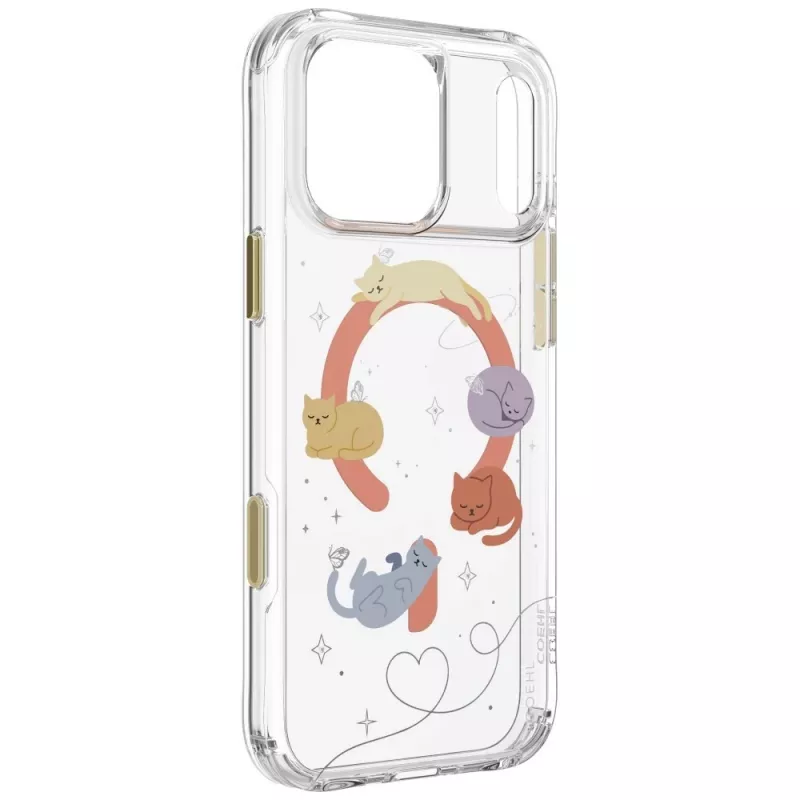 UNIQ Coehl Elysie puzdro pre iPhone 18 Pro Max / 17 Pro Max, magnetické nabíjanie, Whiskered Dreams