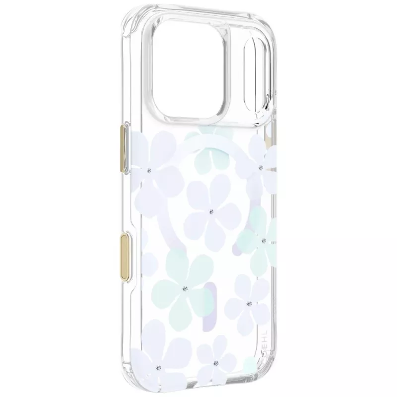 UNIQ Coehl Mila puzdro pre iPhone 18 Pro / 17 Pro, magnetické nabíjanie, modrá