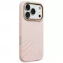 UNIQ Coehl Serina puzdro pre iPhone 18 Pro / 17 Pro, magnetické nabíjanie, ružová