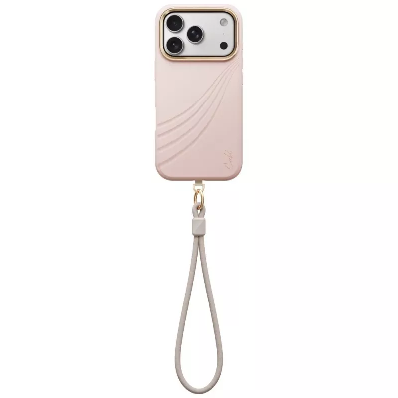 UNIQ Coehl Serina puzdro pre iPhone 18 Pro / 17 Pro, magnetické nabíjanie, ružová