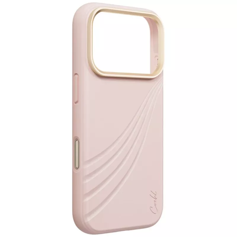 UNIQ Coehl Serina puzdro pre iPhone 18 Pro / 17 Pro, magnetické nabíjanie, ružová