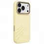 UNIQ Coehl Serina puzdro pre iPhone 18 Pro / 17 Pro, magnetické nabíjanie, žltá