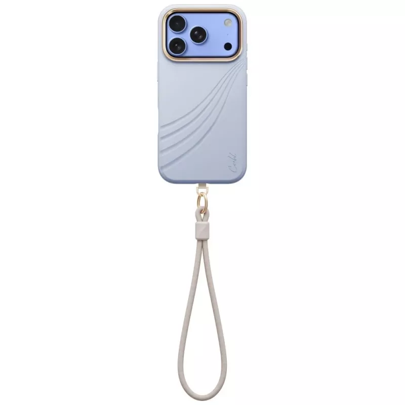 UNIQ Coehl Serina puzdro pre iPhone 18 Pro / 17 Pro, magnetické nabíjanie, modrá