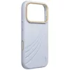 UNIQ Coehl Serina puzdro pre iPhone 18 Pro / 17 Pro, magnetické nabíjanie, modrá