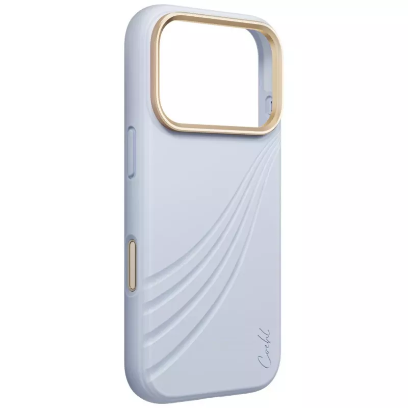 UNIQ Coehl Serina puzdro pre iPhone 18 Pro / 17 Pro, magnetické nabíjanie, modrá