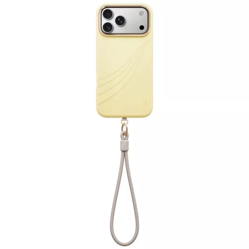 UNIQ Coehl Serina puzdro pre iPhone 18 Pro Max / 17 Pro Max, magnetické nabíjanie, žltá