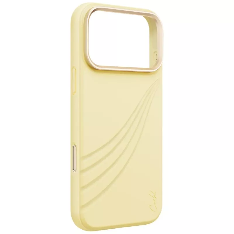 UNIQ Coehl Serina puzdro pre iPhone 18 Pro Max / 17 Pro Max, magnetické nabíjanie, žltá