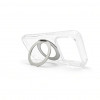Evelatus Hybrid MagSafe puzdro s 360 kovovým stojanom pre Apple iPhone 18 Pro Max, PC+TPU, transparentné