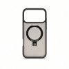 Evelatus Shield puzdro s MagSafe a stojanom pre Apple iPhone 18 Pro, matný prstenec, dymovo sivá