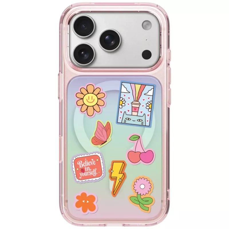 UNIQ Coehl Estelle puzdro pre iPhone 18 Pro Max / 17 Pro Max, magnetické nabíjanie, ružová