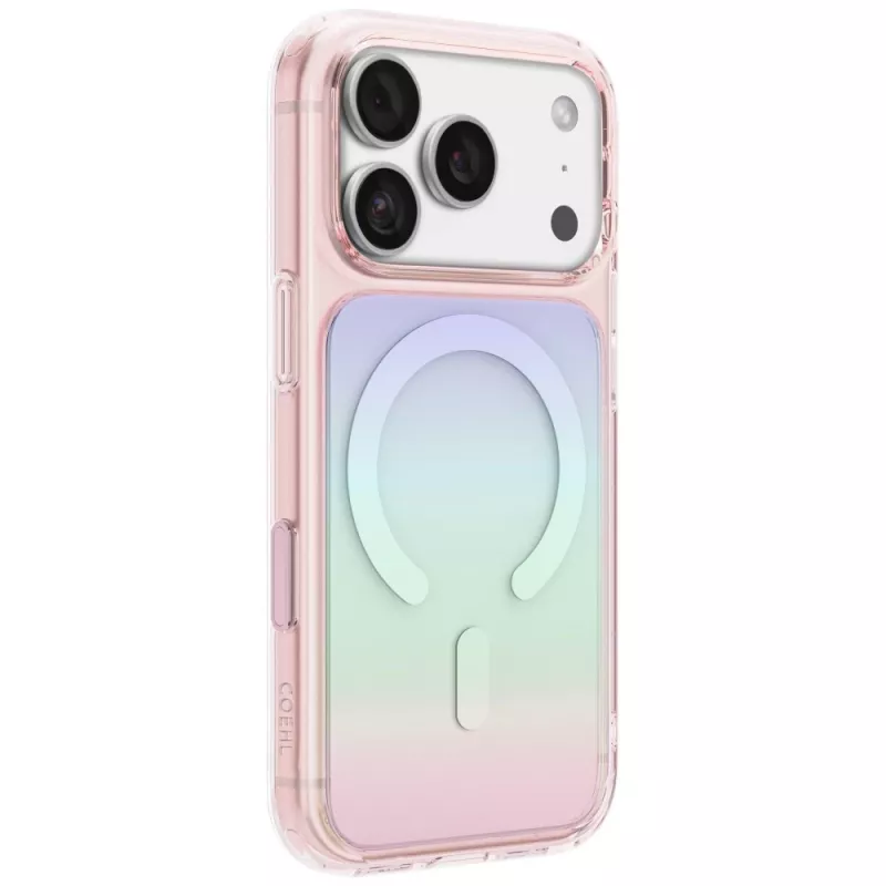 UNIQ Coehl Estelle puzdro pre iPhone 18 Pro Max / 17 Pro Max, magnetické nabíjanie, ružová