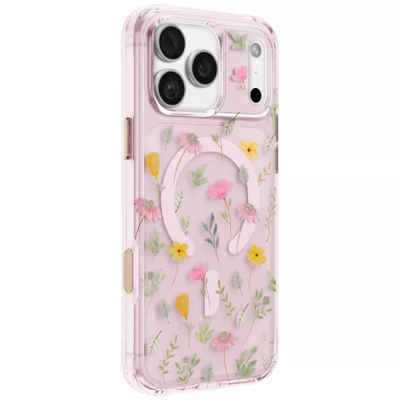 UNIQ Coehl Evie puzdro pre iPhone 18 Pro Max / 17 Pro Max, magnetické nabíjanie, ružová