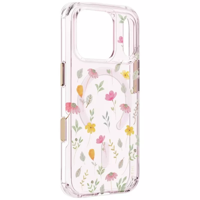 UNIQ Coehl Evie puzdro pre iPhone 18 Pro / 17 Pro, magnetické nabíjanie, ružová