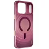UNIQ Coehl Vela puzdro pre iPhone 18 Pro Max / 17 Pro Max, magnetické nabíjanie, bordová