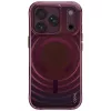UNIQ Coehl Vela puzdro pre iPhone 18 Pro / 17 Pro, magnetické nabíjanie, bordová
