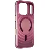 UNIQ Coehl Vela puzdro pre iPhone 18 Pro / 17 Pro, magnetické nabíjanie, bordová