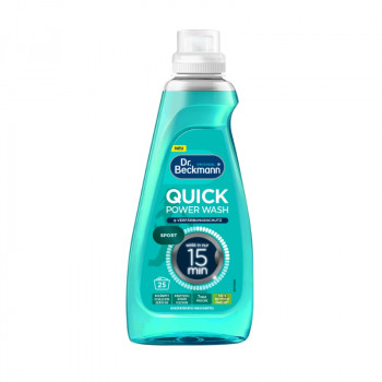 Dr.Beckmann Quick Power Wash Odour Protect Sport tekutý prací prostriedok, 800 ml