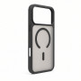 Evelatus Apple iPhone 18 Pro Max Silver-Shield Skin Feel 2-in-1 MagSafe kryt, matný dymovo sivý