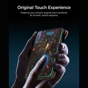 Spigen Glas.TR EZ Fit Pro HD AC 2-balík ochranné sklo displeja iPhone Duo číre