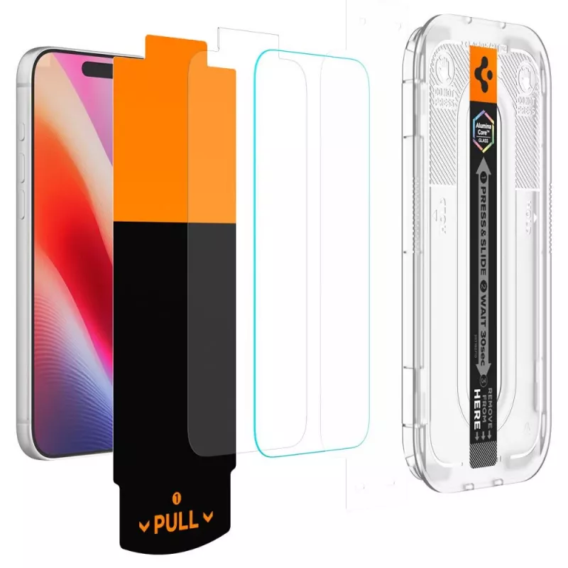 Spigen Glas.TR EZ Fit Pro HD AC 2-balík tvrdené sklo iPhone 16 Pro Max / 17 Pro Max / 18 Pro Max priehľadné