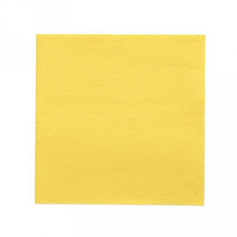PAPSTAR obrúsky 32.0 x 32.0 cm 2-vrstvové žlté