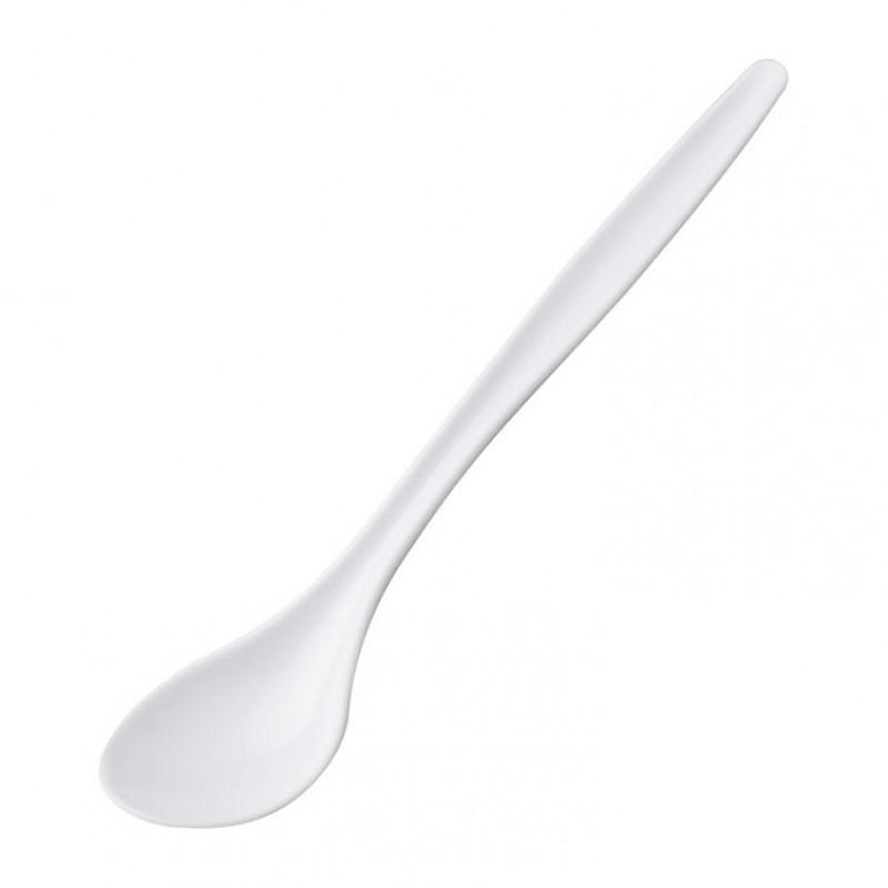 Westmark vajíčková lyžička, balenie 6 ks, 14,5 cm, biely plast