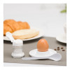 Westmark vajíčková lyžička, balenie 6 ks, 14,5 cm, biely plast