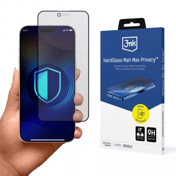 3mk HardGlass Matt Max Privacy sklo pre Apple iPhone Air (3M008573)