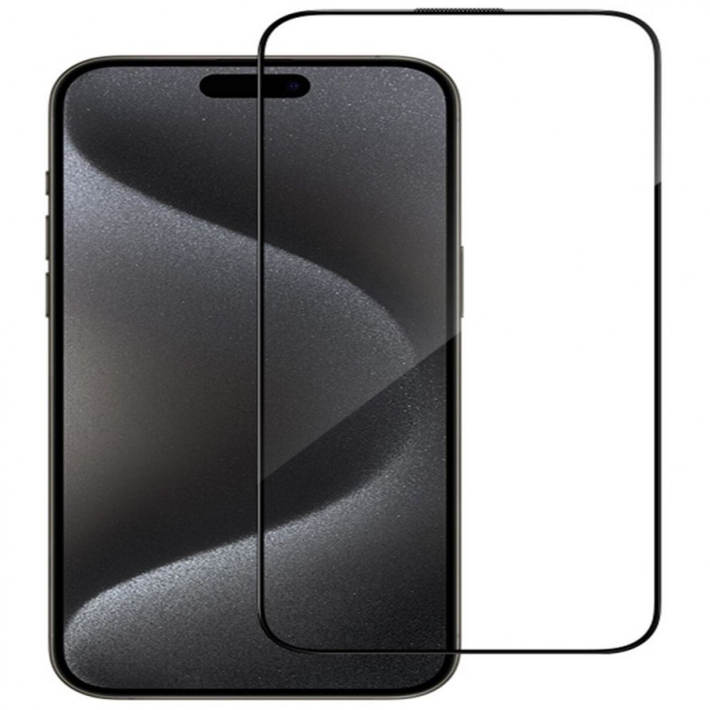 Connect 2.5D Full Cover antistatické ochranné sklo displeja pre Apple iPhone 16 Pro