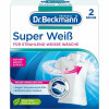 Dr. Beckmann “Super White” prací prášok na zosvetlenie, 2 x 40 g