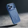 Crong Matte Magnetic MagSafe puzdro pre iPhone 18 Pro / 17 Pro, modré