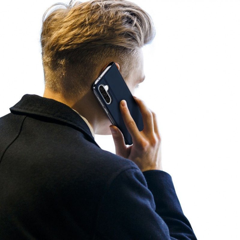 Dux Ducis Skin Pro peňaženkové puzdro pre Samsung Galaxy A36 5G / A56 5G, modrá