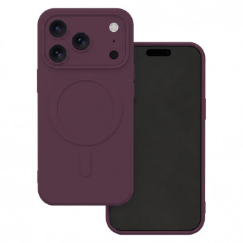 TFO Simple Color Mag puzdro pre iPhone 17 Pro / iPhone 18 Pro 6.3 palca, tmavá čerešňa