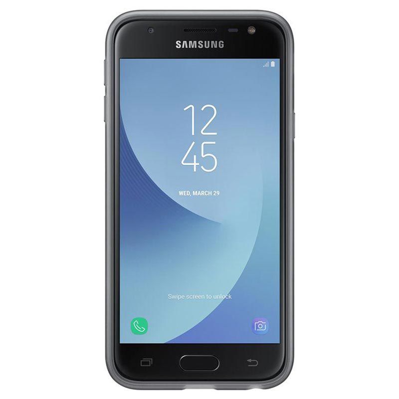 Samsung Galaxy J3 2017 Jelly kryt EF-AJ330TBEGWW čierny
