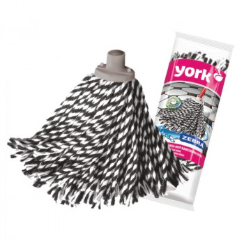YORK Zebra vymeniteľná hlava mopu