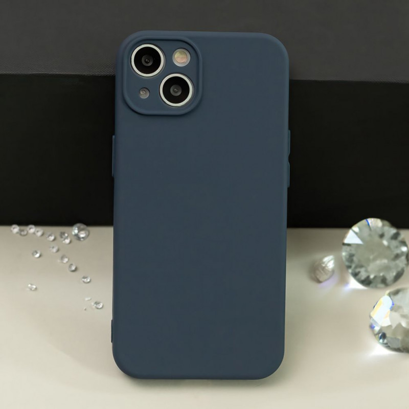 iLike Silicon Box puzdro pre iPhone 17 Pro 6,3 / iPhone 18 Pro 6,3 tmavomodré