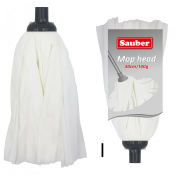 Sauber náhradná hlava mopu viskóza/polyester 140g/30cm